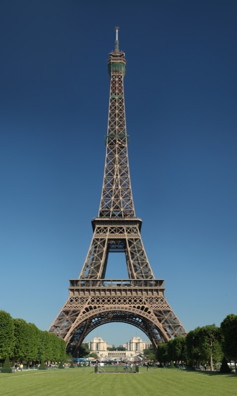 Famous landmark in France