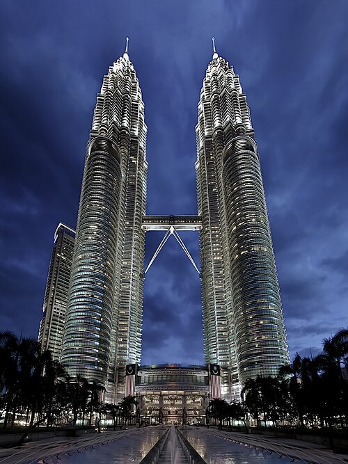 Famous landmark in Malaysia